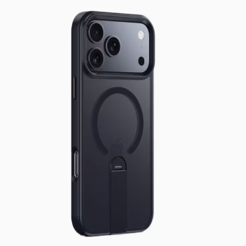 iPhone 17 Pro Case mit Standfunktion und MagSafe Schwarz