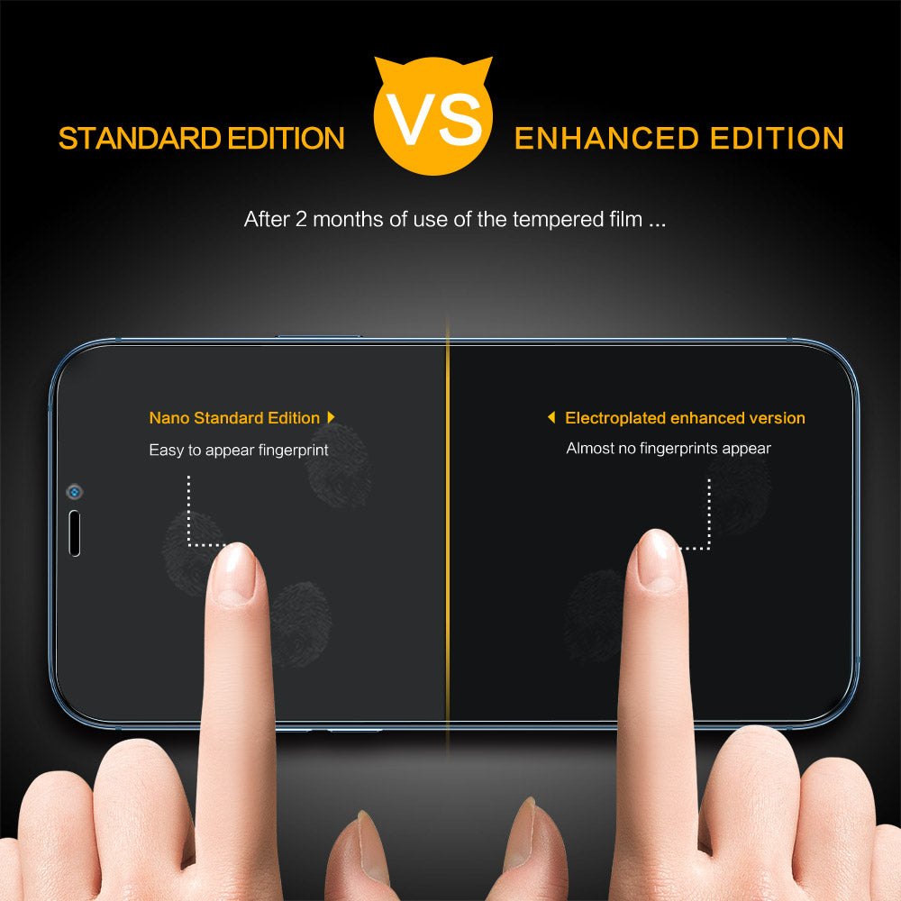 Entdecken Sie auf smartphonecover.ch das Smart devil Displayschutz Panzerglas für Ihr iPhone. Unsere hochwertige TEMPERED GLASS-Folie bietet einen klaren und gestochen scharfen Bildschirm. Mit dem HD-Film genießen Sie eine optimale Darstellung Ihrer Inhalte. Der gehärtete Film schützt effektiv vor Kratzern und Brüchen, während die Anti-Fingerprint-Beschichtung Fingerabdrücke reduziert. Das Anti-Shatter-Design gewährleistet, dass das Glas bei einem Bruch intakt bleibt und keine gefährlichen Splitter erzeugt.