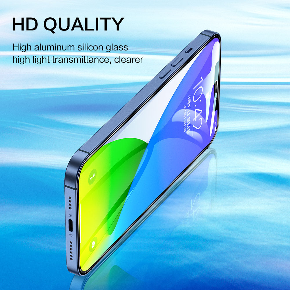 Entdecken Sie auf smartphonecover.ch das Smart devil Displayschutz Panzerglas für Ihr iPhone. Unsere hochwertige TEMPERED GLASS-Folie bietet einen klaren und gestochen scharfen Bildschirm. Mit dem HD-Film genießen Sie eine optimale Darstellung Ihrer Inhalte. Der gehärtete Film schützt effektiv vor Kratzern und Brüchen, während die Anti-Fingerprint-Beschichtung Fingerabdrücke reduziert. Das Anti-Shatter-Design gewährleistet, dass das Glas bei einem Bruch intakt bleibt und keine gefährlichen Splitter erzeugt.