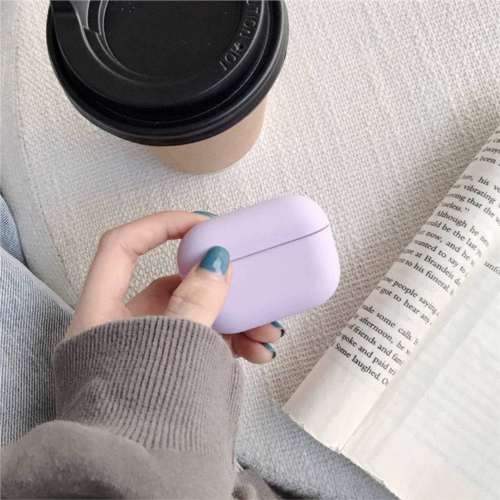 Cover für AirPods Pro violett