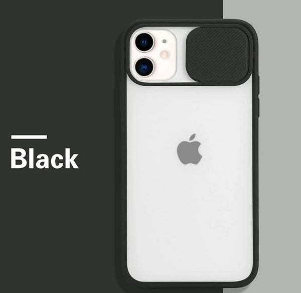 Kamera Schutz Hülle iPhone 12 Pro / iPhone 12 schwarz