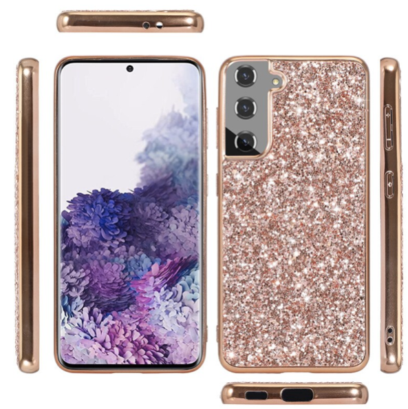 Glitzer Phone Case Samsung Galaxy S20 FE (5G) rose gold