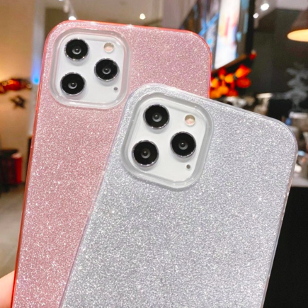 Silber Glitzer Case iPhone 13 mini