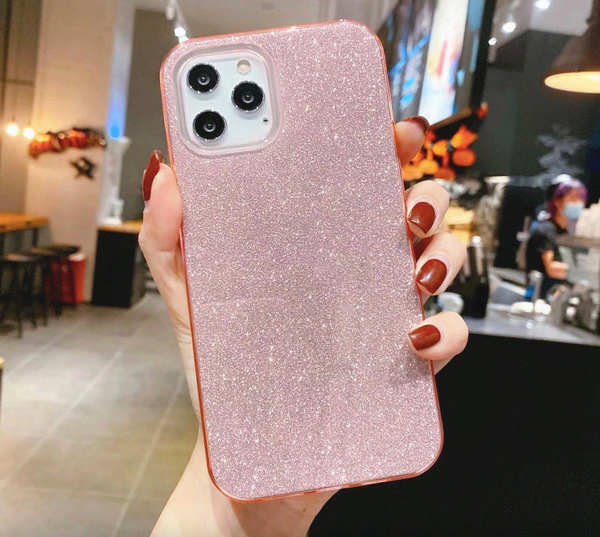 Luxus Glitter Case iPhone 11 Pro Max pink
