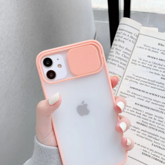 Kamera Schutz Hülle iPhone 12 Pro / iPhone 12 Pink