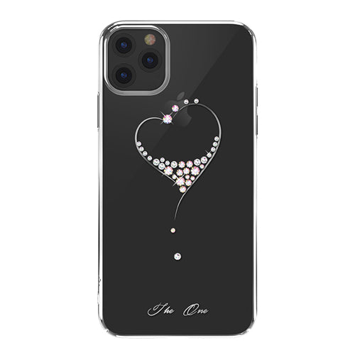 Kingxbar iPhone 11 Pro Case mit Swarovski Steine Silver - smartphonecover.ch