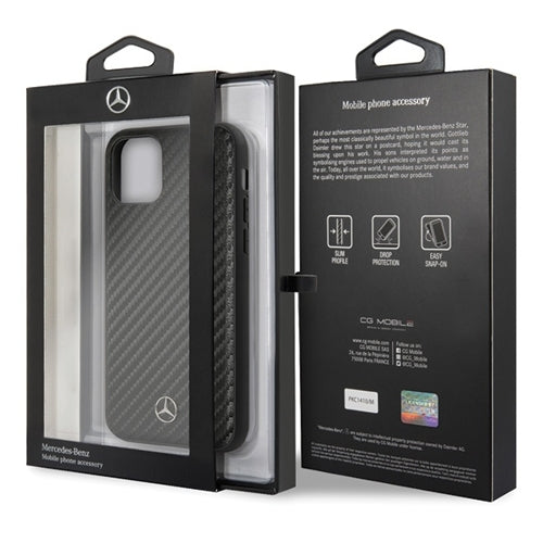 Mercedes iPhone 11 Pro Case Carbon Look - smartphonecover.ch