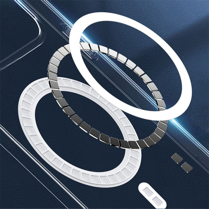 Clear Case mit MagSafe Magnet Ring für iPhone 14 Plus