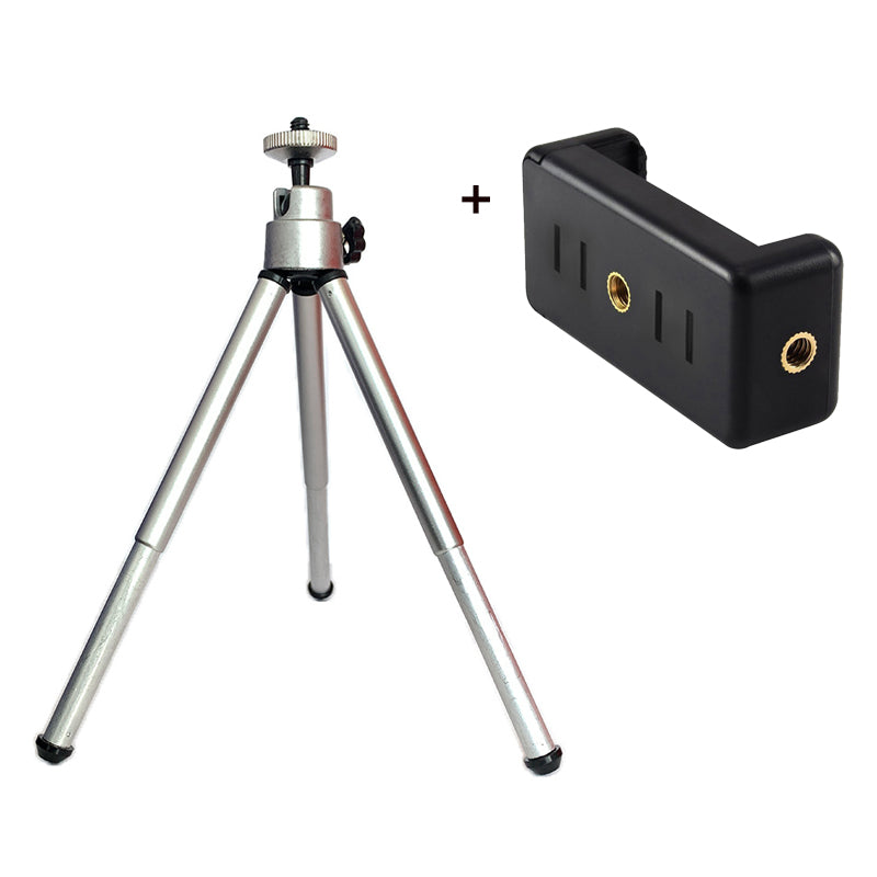 Stativ für Smartphone Telefon silber