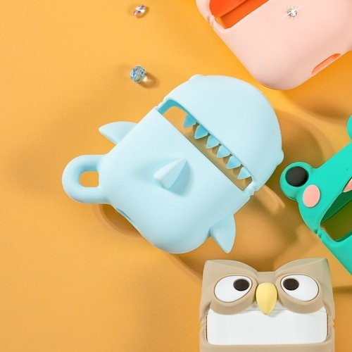 Kingxbar Case für AirPods Eule mit Swarovski Stein - smartphonecover.ch