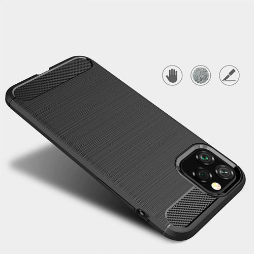 Carbon Case iPhone 11 Pro Max schwarz - smartphonecover.ch
