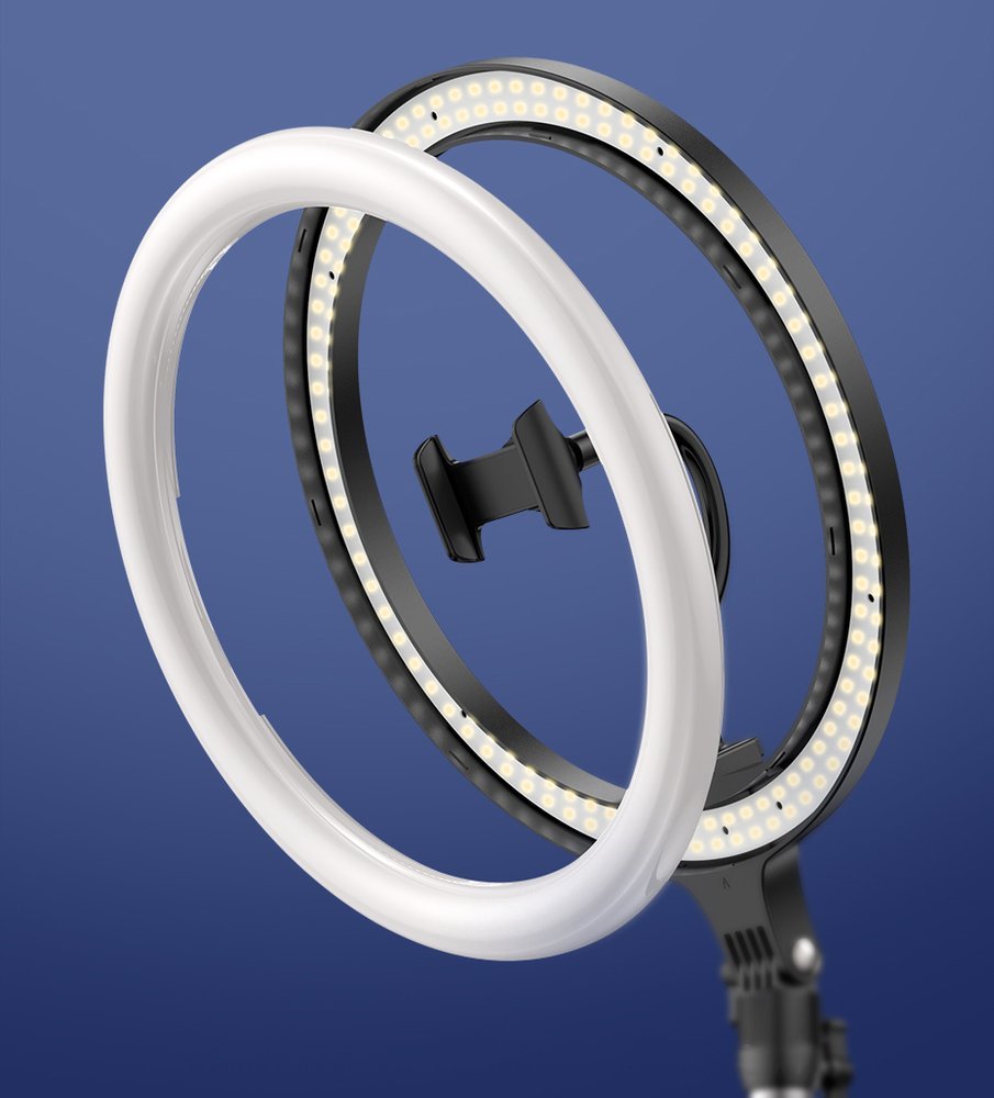 Baseus LED Ringlicht mit grossem Stativ