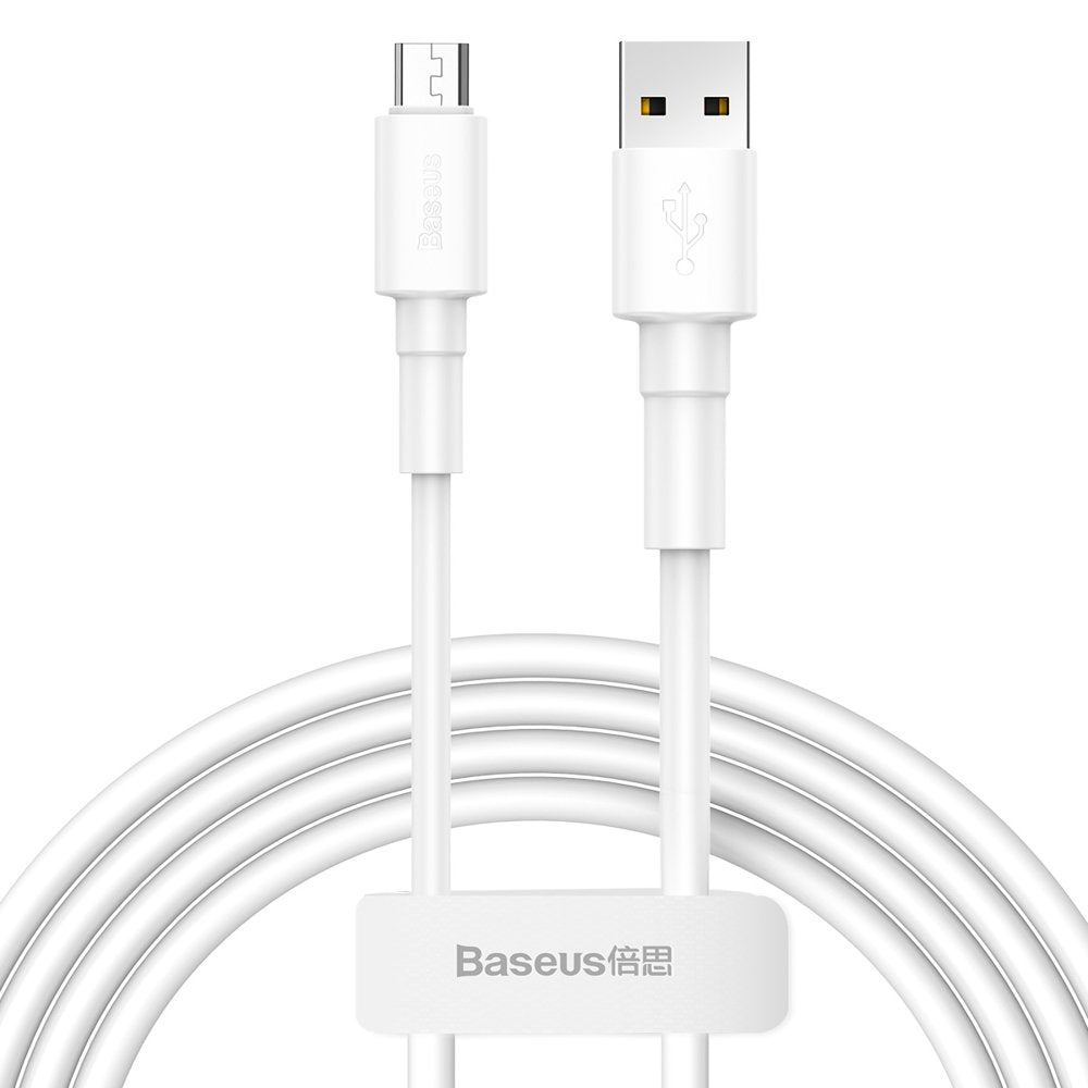 Baseus USB Kabel / Micro USB 1m weiss