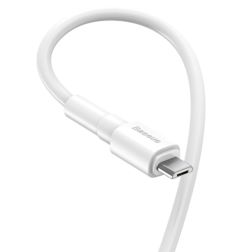 Baseus USB Kabel / Micro USB 1m weiss
