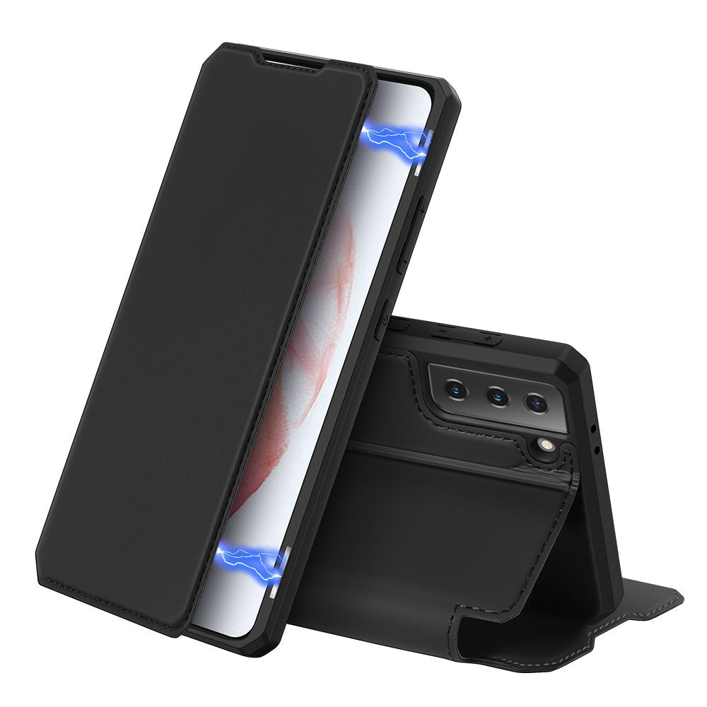 Dux Ducis Samsung S21 Flip Case Schwarz