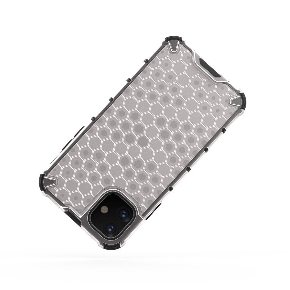 Handyhülle Schutzhülle für iPhone 11 Honeycomb Grau