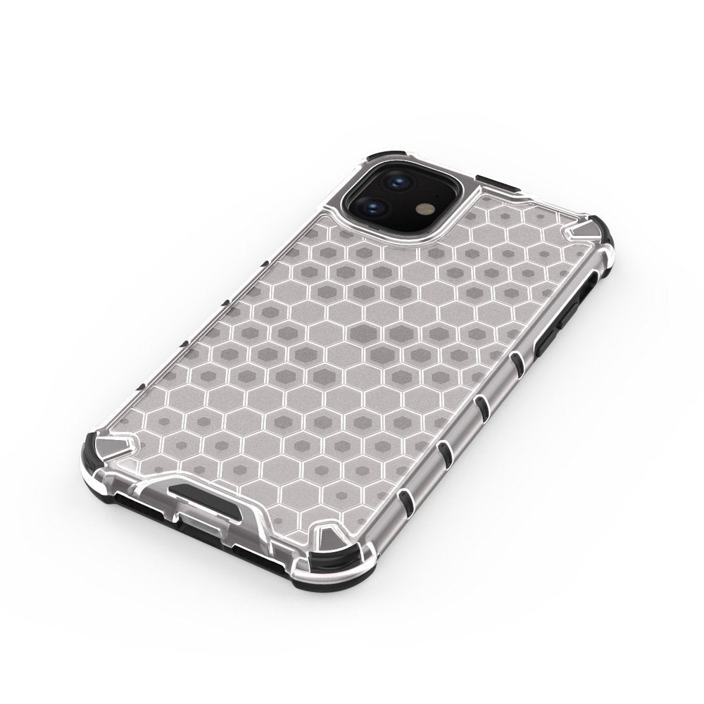 Handyhülle Schutzhülle für iPhone 11 Honeycomb Grau