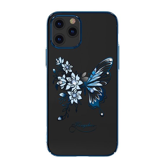 iPhone 12 Pro Max Case Butterfly Series Blue