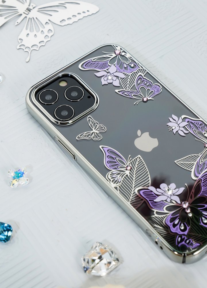 iPhone 12 Pro Max Case Butterfly Series Lila