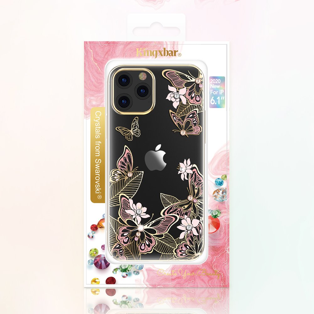 iPhone 12 Pro Max Case Butterfly Series Rosa