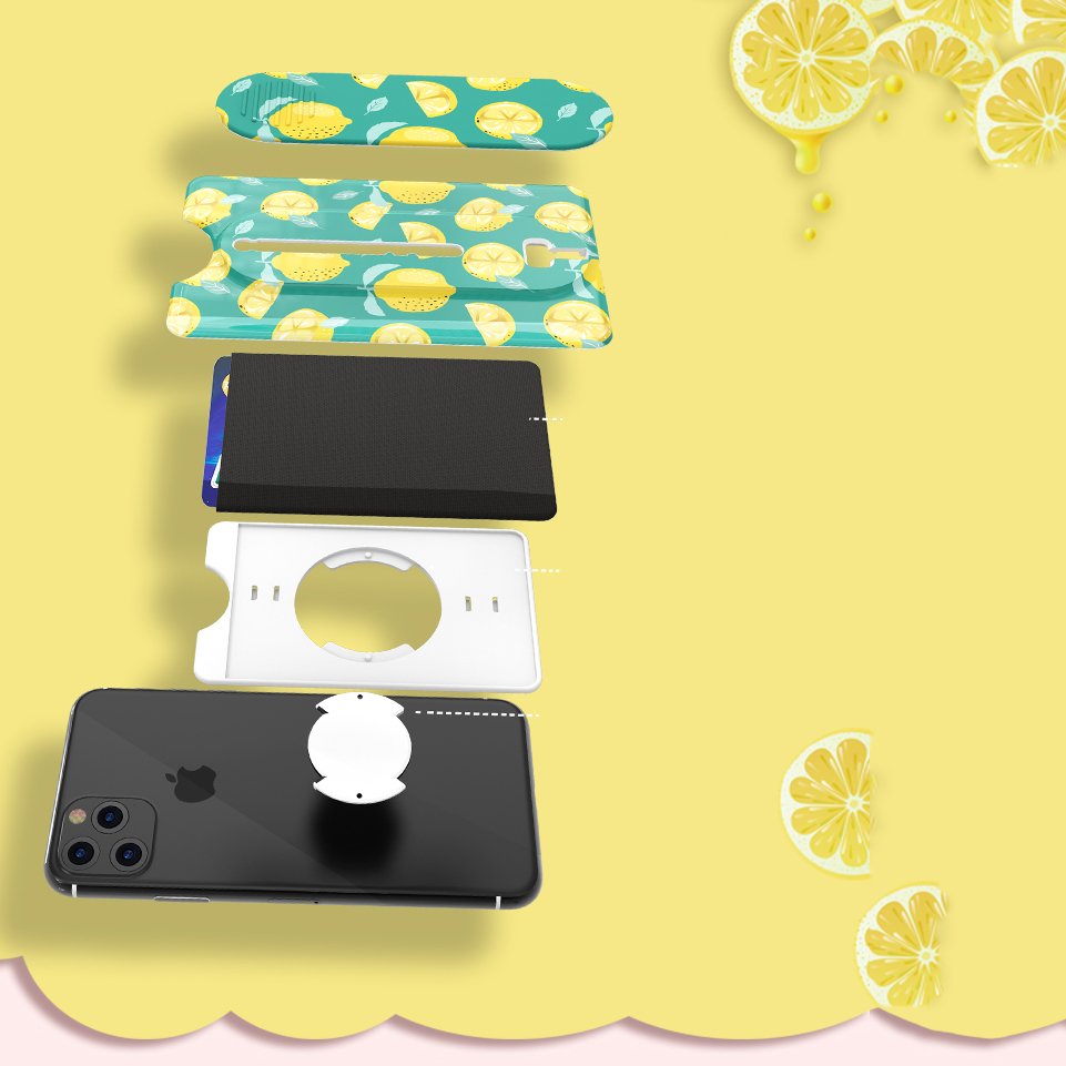 Kingxbar Card Case Schwarz