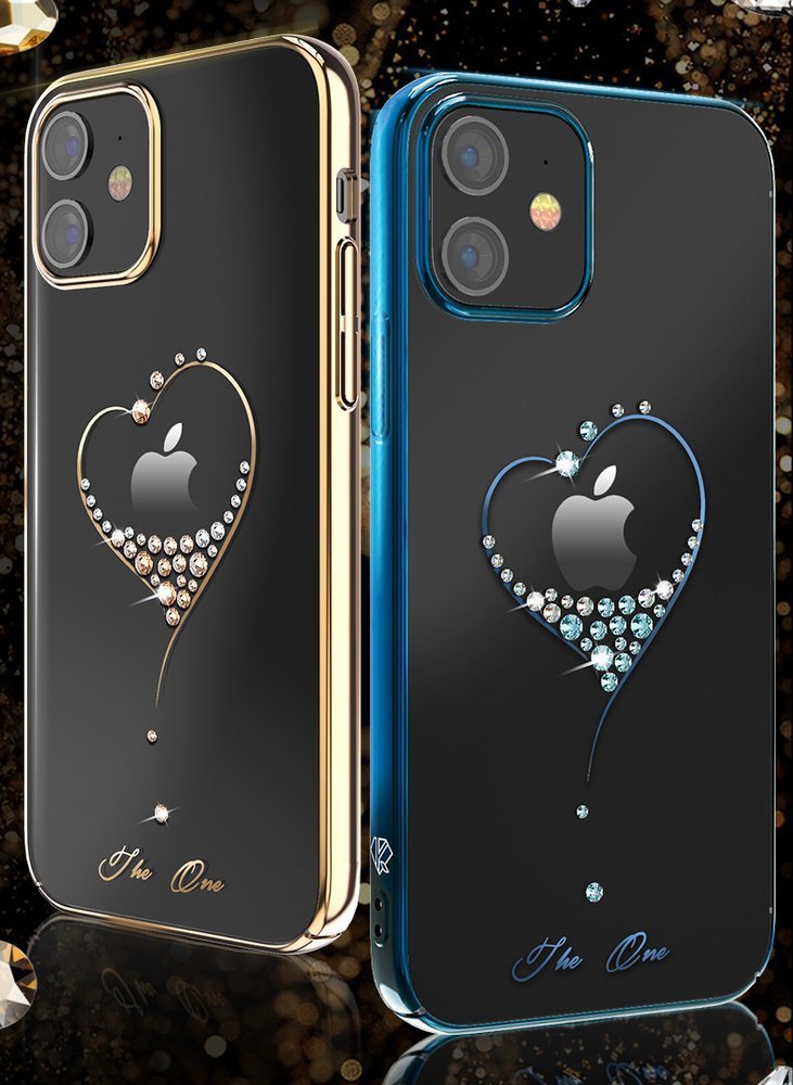 iPhone 12 Pro Max Case Wish Series Heart Blue