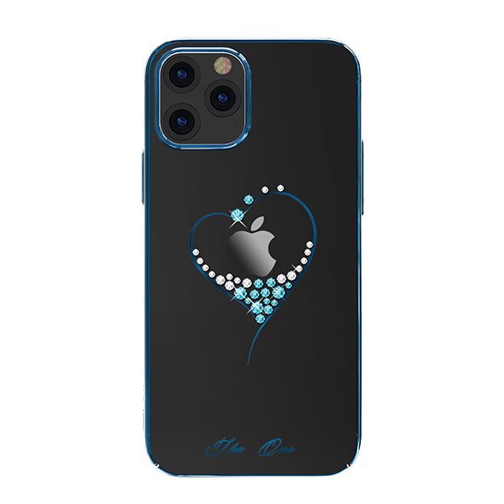 Kingxbar iPhone 12 Pro / 12 Case Blue Heart