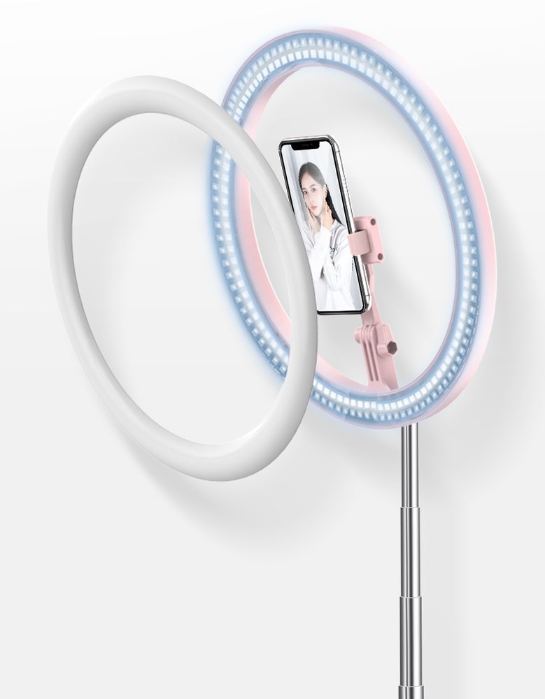 LED Ringlicht 52 cm - 170 cm mit Stativ