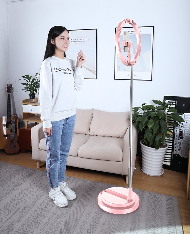 LED Ringlicht 52 cm - 170 cm mit Stativ