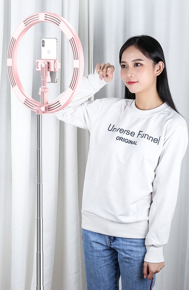 LED Ringlicht 52 cm - 170 cm mit Stativ