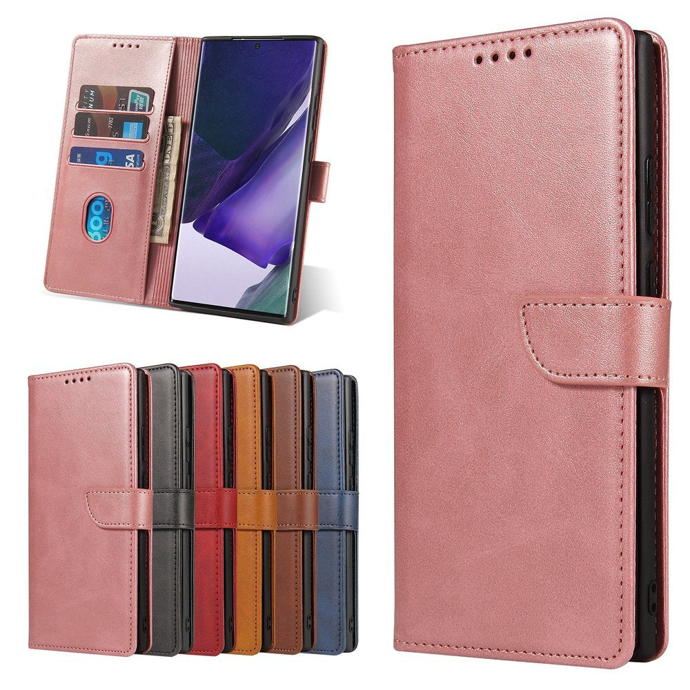 Book Case mit Magnetverschluss Note 20 Ultra Rosa