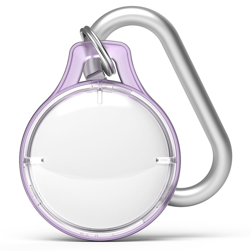 Ringke Case für Apple AirTag transparent / lila