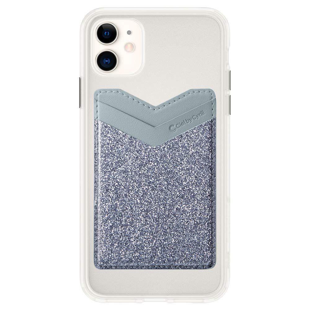Spigen Card Case Cyrill Shine Glitter Blue Grey