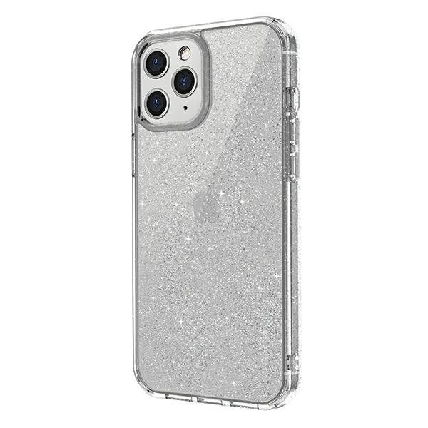UNIQ iPhone 12 Pro / iPhone 12 Case Glitter Silver