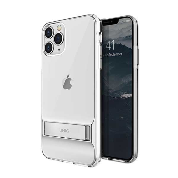 UNIQ iPhone 11 Pro Case mit Standfunktion Transparent