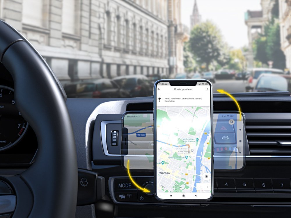 Wozinsky Magnet Halterung für Lüftungsgitter / Schwarz