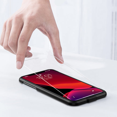 Baseus Panzerglas für iPhone 11 Pro / XS /  X mit Anwendungstool