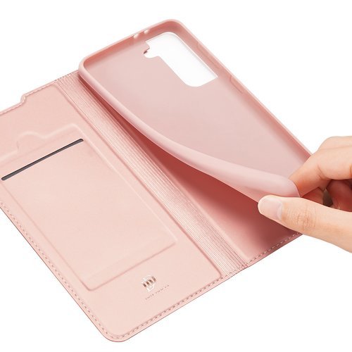 Dux Ducis Samsung S21 Ultra Flip Case rosa