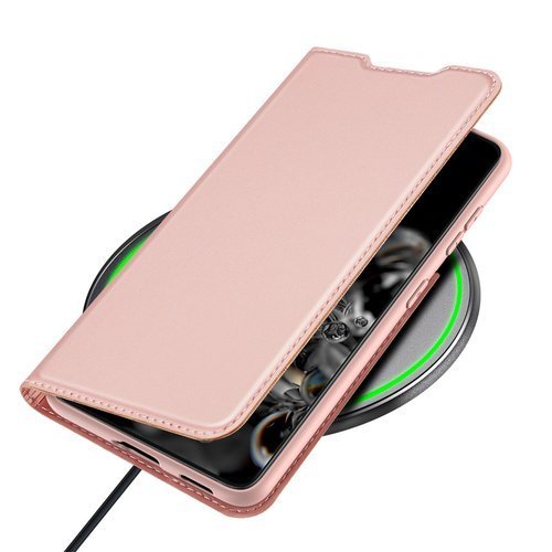 Dux Ducis Samsung S21 Ultra Flip Case rosa