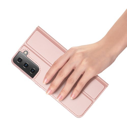 Dux Ducis Samsung S21 Ultra Flip Case rosa