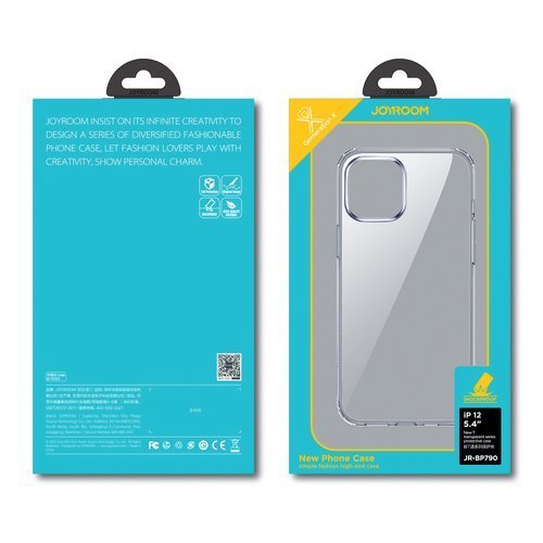 Joyroom New T Series Ultra Thin Flexible Hülle für iPhone 12 Pro Max Transparent