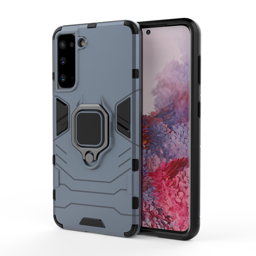 Ring Armor Case Samsung Galaxy S21 5G blau