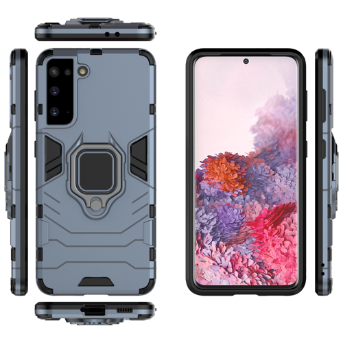 Ring Armor Case Samsung Galaxy S21 5G blau