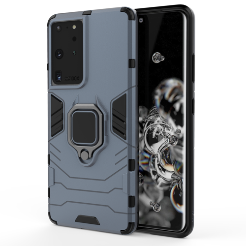 Ring Armor Case für Samsung S21 Ultra / Blau