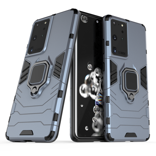 Ring Armor Case für Samsung S21 Ultra / Blau