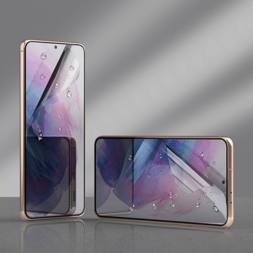 Ringke Easy Flex Schutzfolie für Samsung S21+ Plus / nass Montage 2stk.