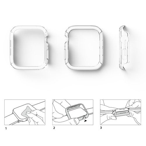 Ringke Slim Watch Case 2stk. Transparent (44mm)