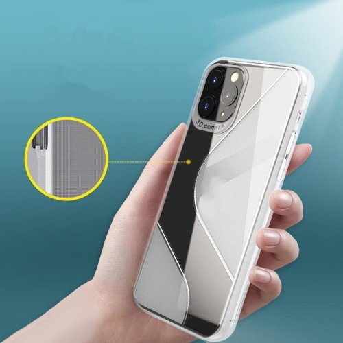 S-Case Flexibel Handyhülle für Huawei P40 Lite / Nova 7i / Nova 6 SE grau