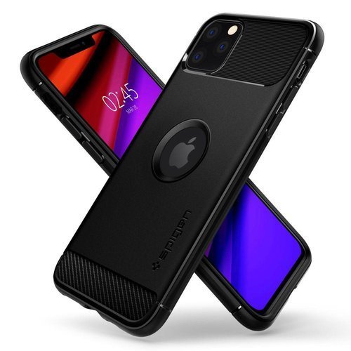 Spigen Rugged Armor Iphone 11 Pro Max Black