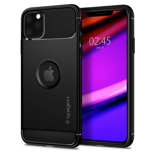 Spigen Rugged Armor Iphone 11 Pro Max Black